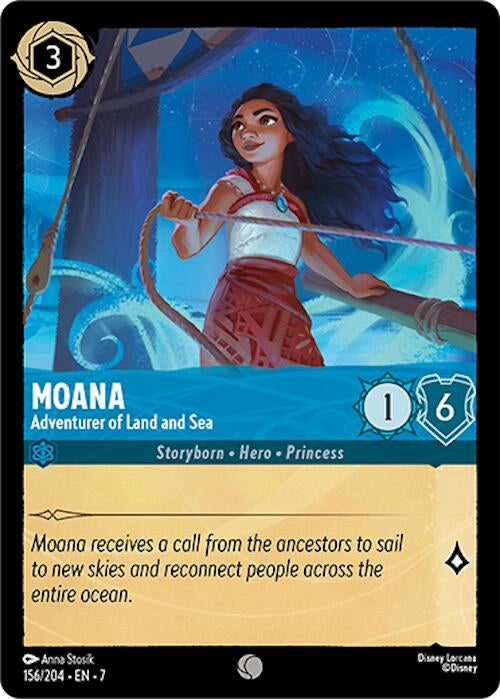 Moana - Adventurer of Land and Sea (156/204) (Archazia's Island)