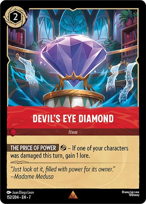 Devil's Eye Diamond (152/204) (Archazia's Island)