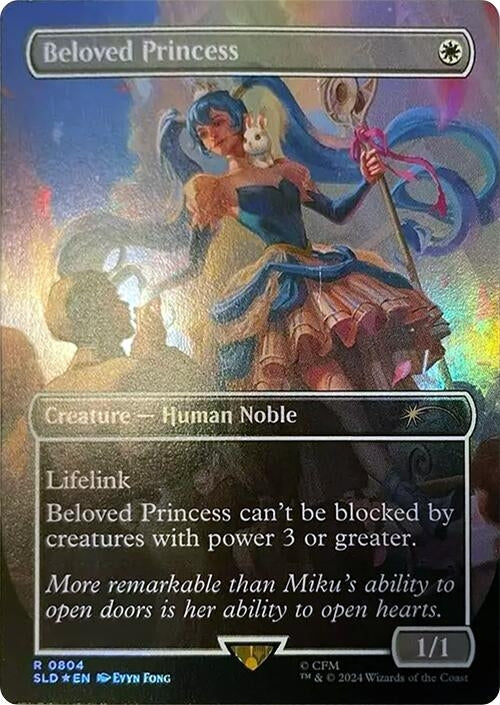 Beloved Princess (Rainbow Foil) (804) (Secret Lair Drop Series)