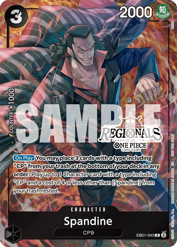 Spandine (Offline Regional Participation Pack 2025 Vol.1) (EB01-043) (One Piece Promotion Cards)