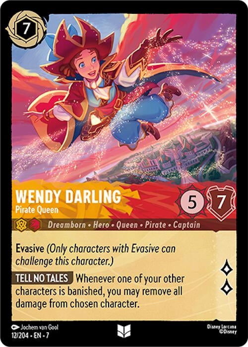 Wendy Darling - Pirate Queen (12/204) (Archazia's Island)