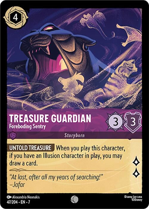 Treasure Guardian - Foreboding Sentry (47/204) (Archazia's Island)