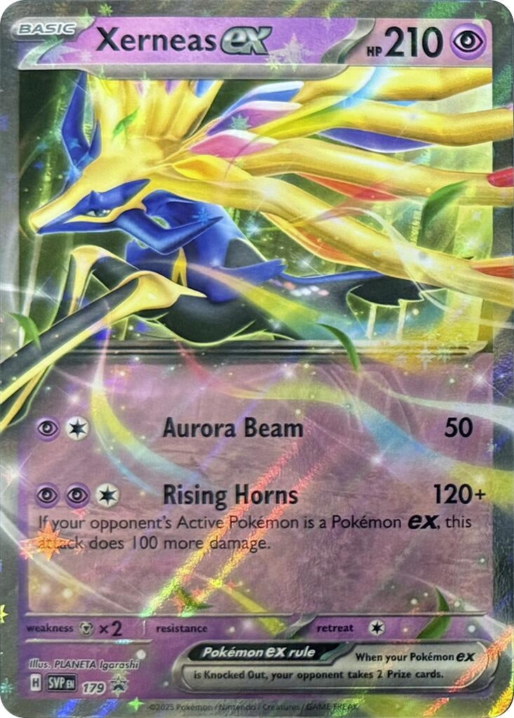 Xerneas ex - 179 (179) (SV: Scarlet & Violet Promo Cards)