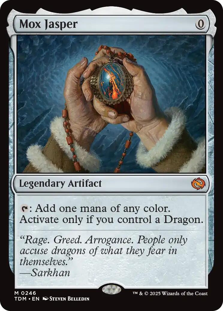 Mox Jasper (246) (Tarkir: Dragonstorm) (TDM)