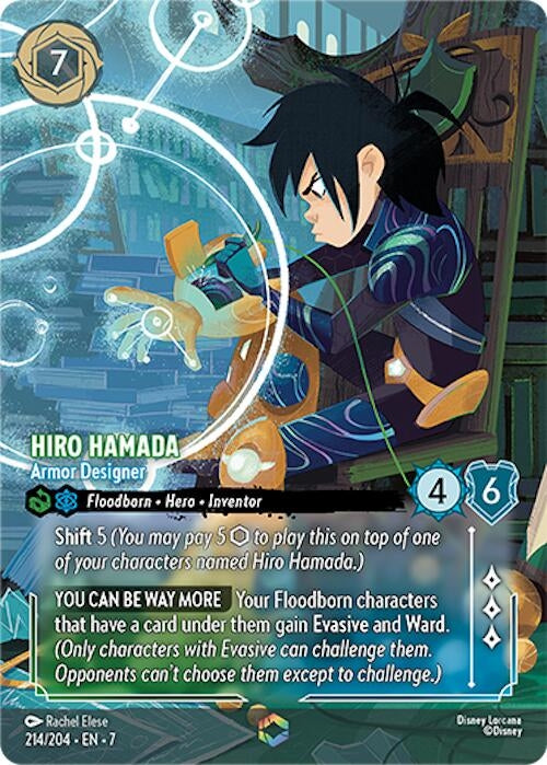 Hiro Hamada - Armor Designer (Enchanted) (214/204) (Archazia's Island)