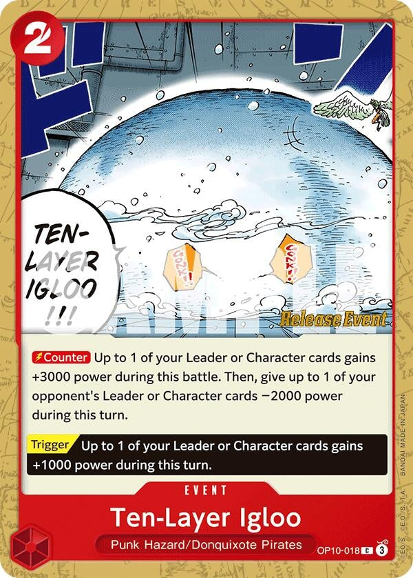 Ten-Layer Igloo (OP10-018) (Royal Blood Release Event Cards)