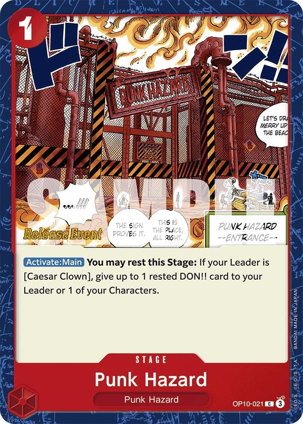 Punk Hazard (OP10-021) (Royal Blood Release Event Cards)