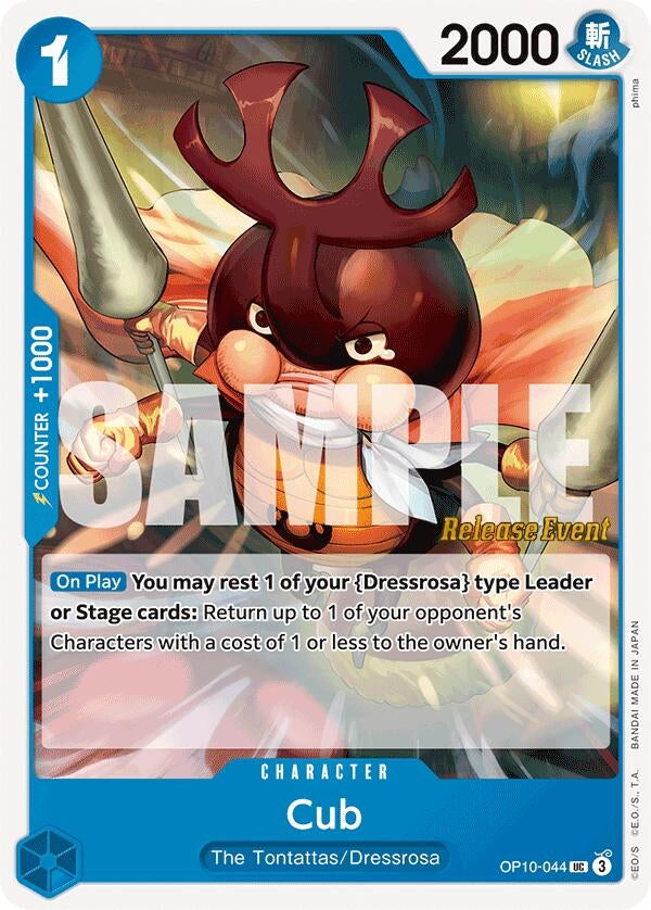 Cub (OP10-044) (Royal Blood Release Event Cards)