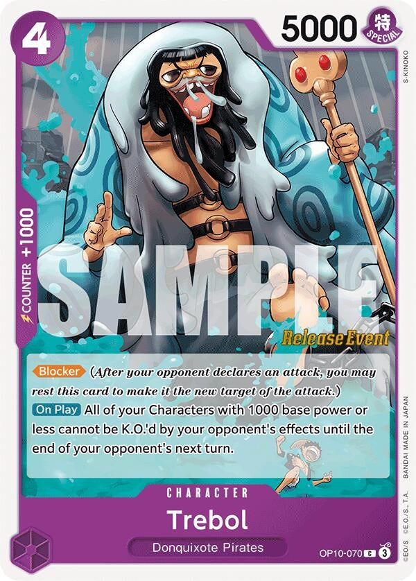 Image for Trebol (OP10-070) (Royal Blood Release Event Cards) - One Piece Card Game