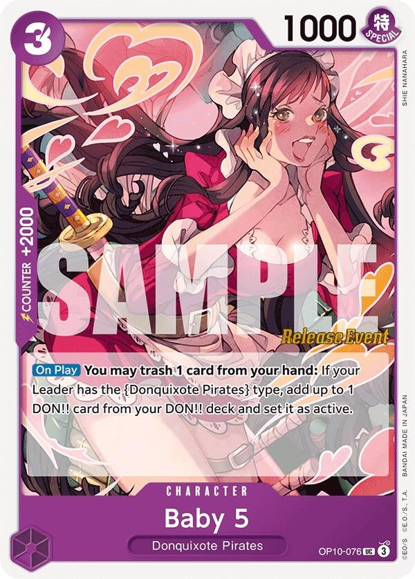 Baby 5 (OP10-076) (Royal Blood Release Event Cards)