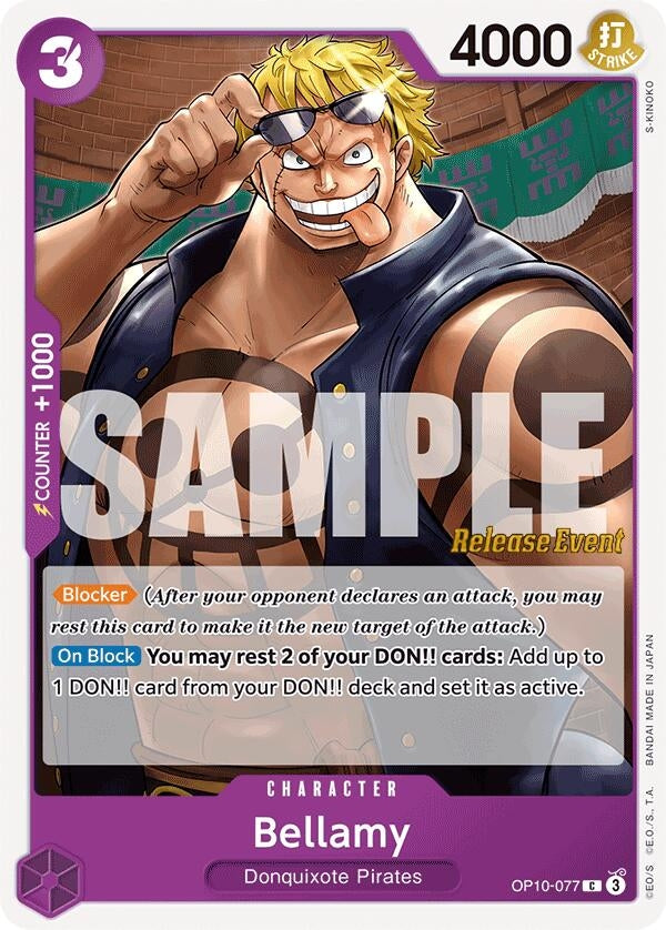Bellamy (OP10-077) (Royal Blood Release Event Cards)