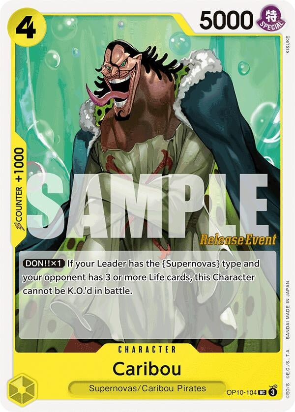Caribou (OP10-104) (Royal Blood Release Event Cards)
