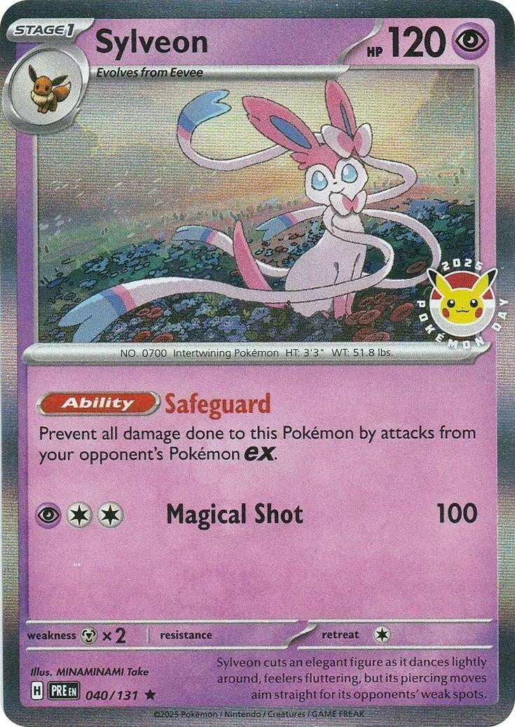 Image for Sylveon - 040/131 (Pokemon Day) (040/131) (Miscellaneous Cards & Products) - Pokemon