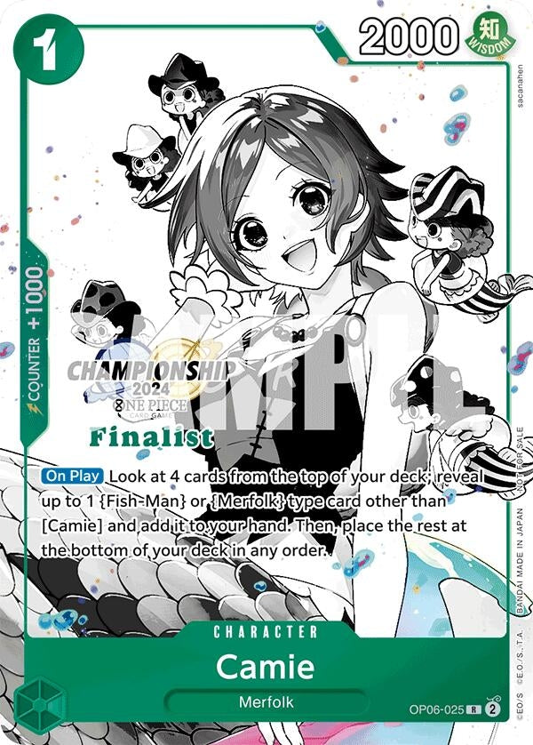 Image for Camie (Championship 2024 Finalist Card Set Vol. 2) (OP06-025) (One Piece Promotion Cards) - One Piece Card Game