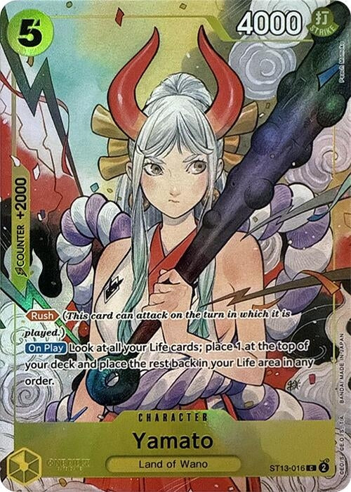 Image for Yamato (Illustration Box Vol.2) (ST13-016) (One Piece Promotion Cards) - One Piece Card Game
