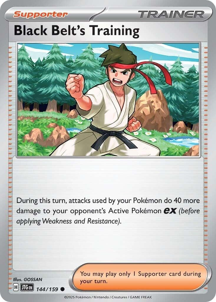 Black Belt's Training (144/159) (SV09: Journey Together)