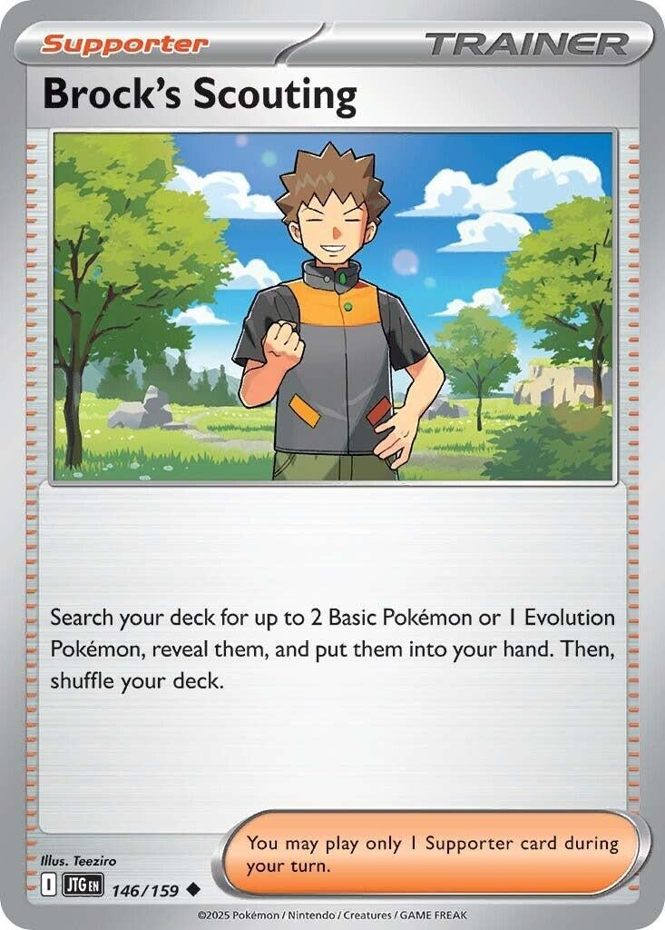 Brock's Scouting (146/159) (SV09: Journey Together)