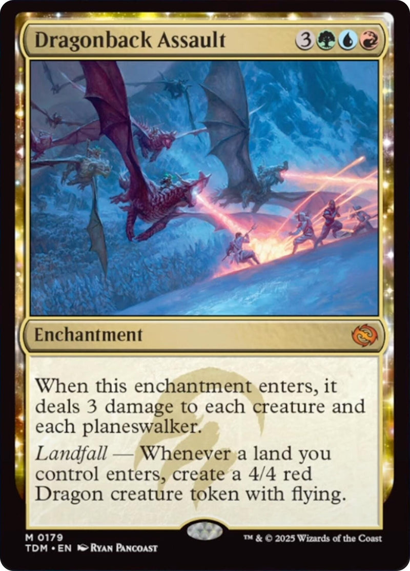 Dragonback Assault (179) (Tarkir: Dragonstorm) (TDM)