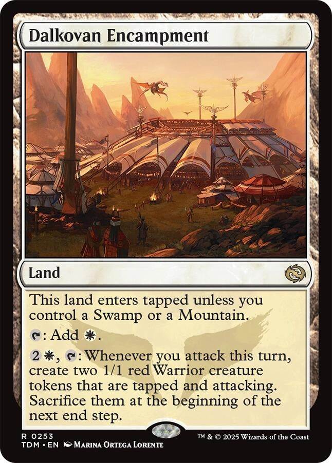 Dalkovan Encampment (253) (Tarkir: Dragonstorm) (TDM)