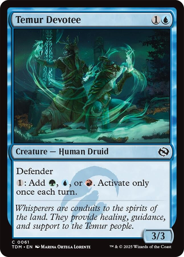 Temur Devotee (61) (Tarkir: Dragonstorm) (TDM)