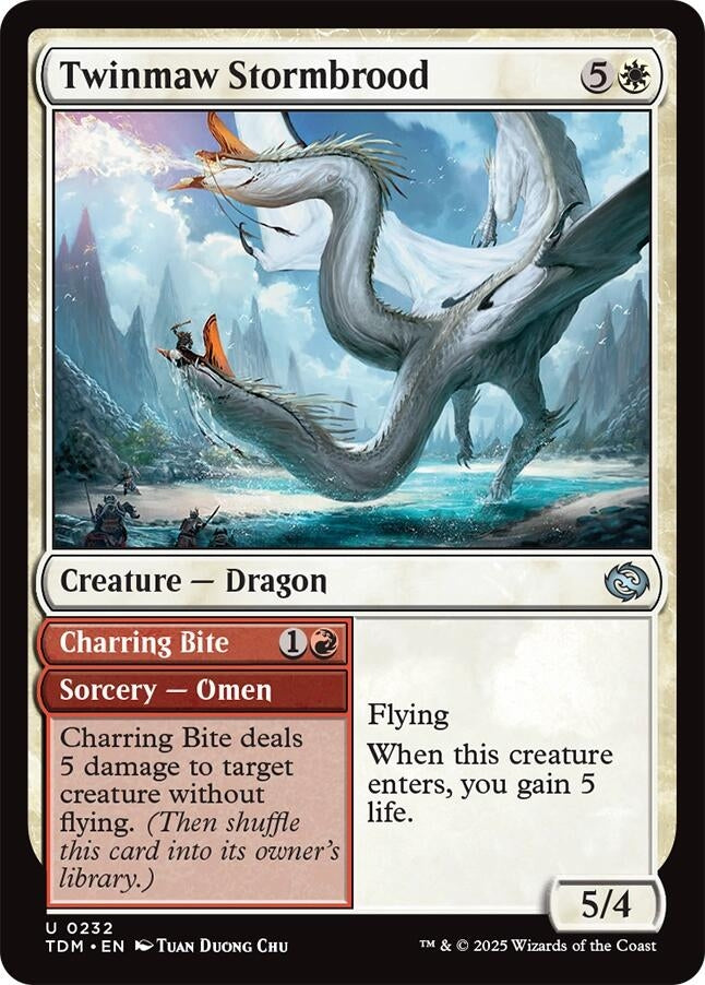 Twinmaw Stormbrood (232) (Tarkir: Dragonstorm) (TDM)