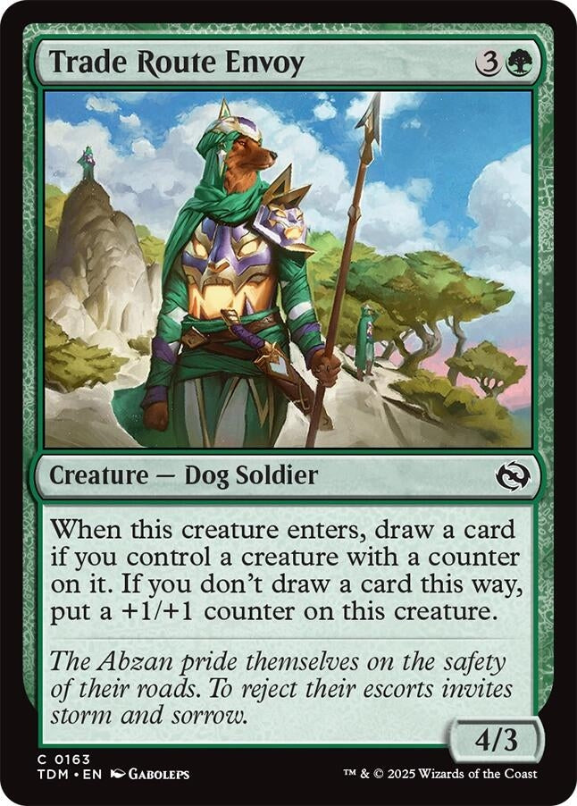 Trade Route Envoy (163) (Tarkir: Dragonstorm) (TDM)