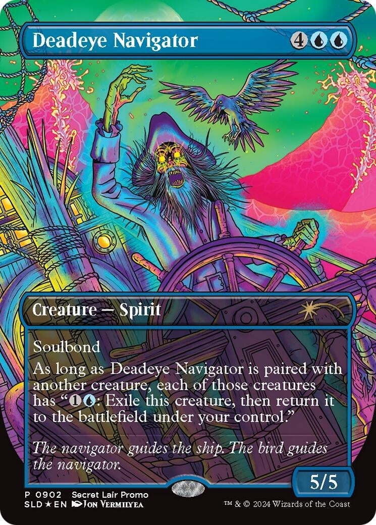 Deadeye Navigator (Rainbow Foil) (902) (Secret Lair Drop Series)