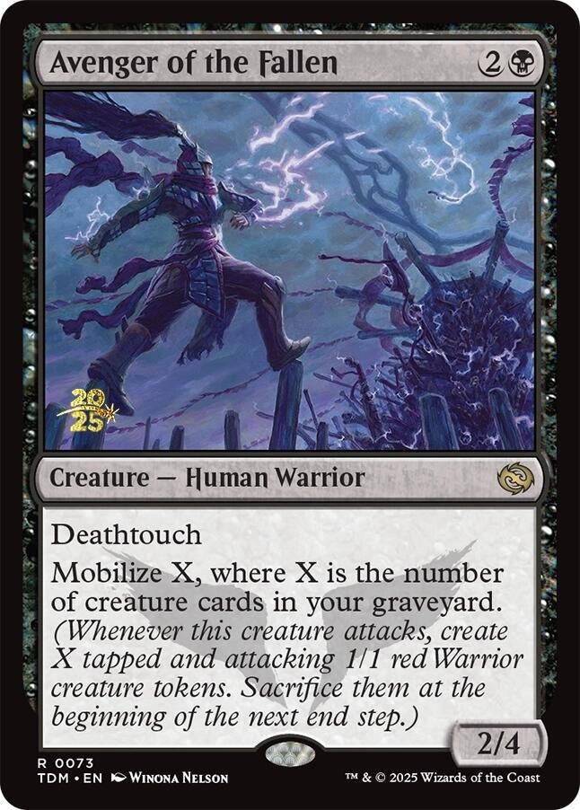 Avenger of the Fallen (73) (Prerelease Cards)