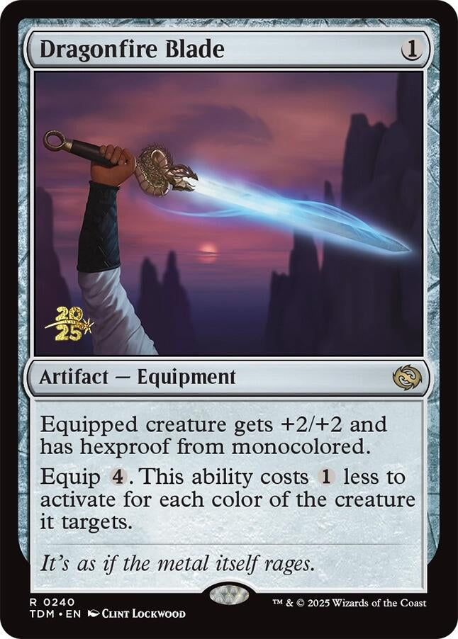 Dragonfire Blade (240) (Prerelease Cards)