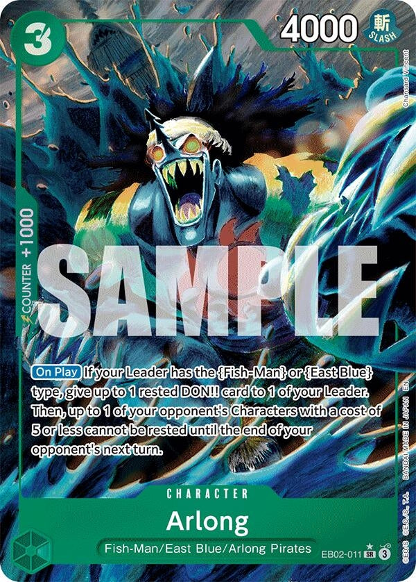 Arlong (Alternate Art) (EB02-011) (Extra Booster: Anime 25th Collection)