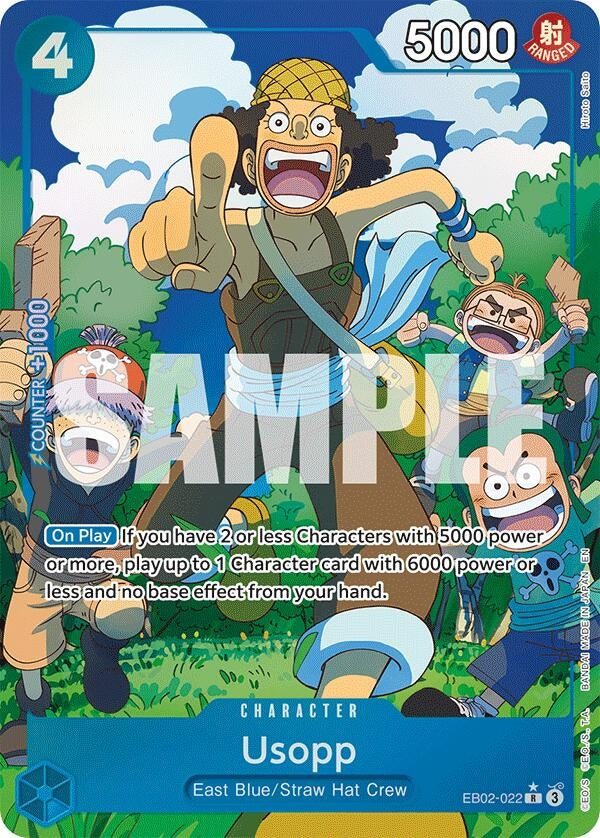 Usopp (Alternate Art) (EB02-022) (Extra Booster: Anime 25th Collection)