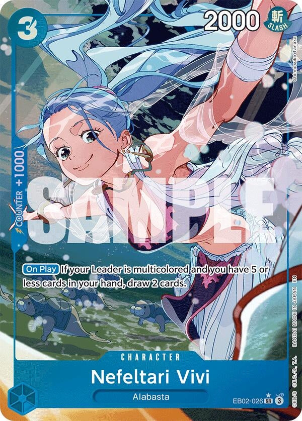 Nefeltari Vivi (Alternate Art) (EB02-026) (Extra Booster: Anime 25th Collection)