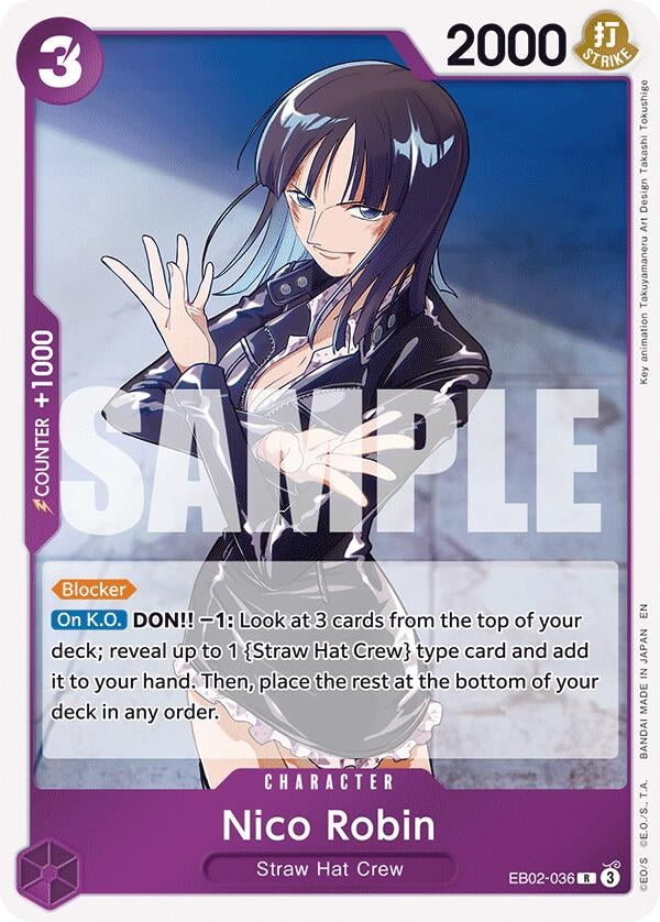 Nico Robin (EB02-036) (Extra Booster: Anime 25th Collection)