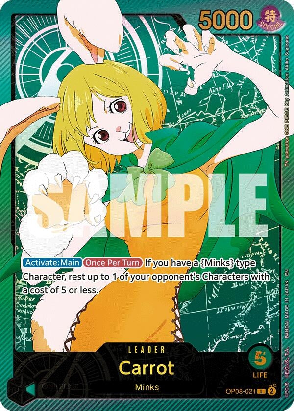 Carrot (SP) (OP08-021) (Extra Booster: Anime 25th Collection)