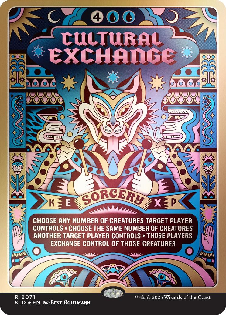 Cultural Exchange (Rainbow Foil) (2071) (Secret Lair Drop Series)