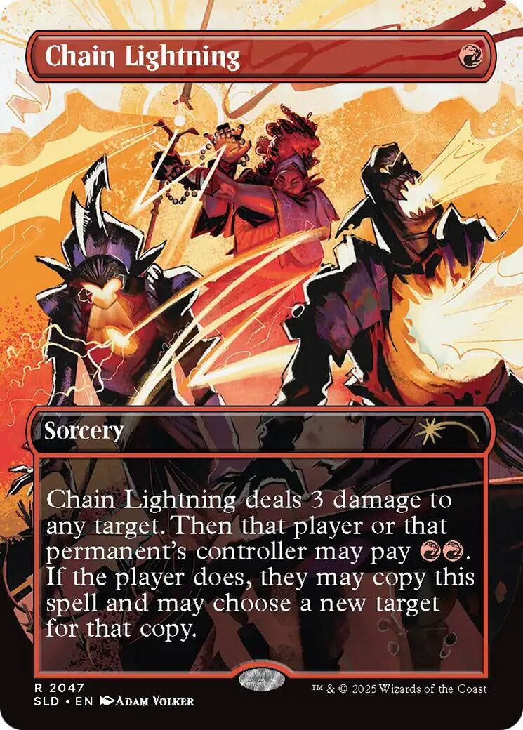 Chain Lightning (2047) (2047) (Secret Lair Drop Series)