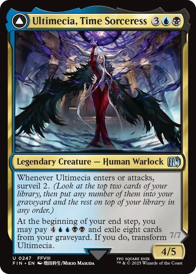 Image for Ultimecia, Time Sorceress (247) - Magic: The Gathering