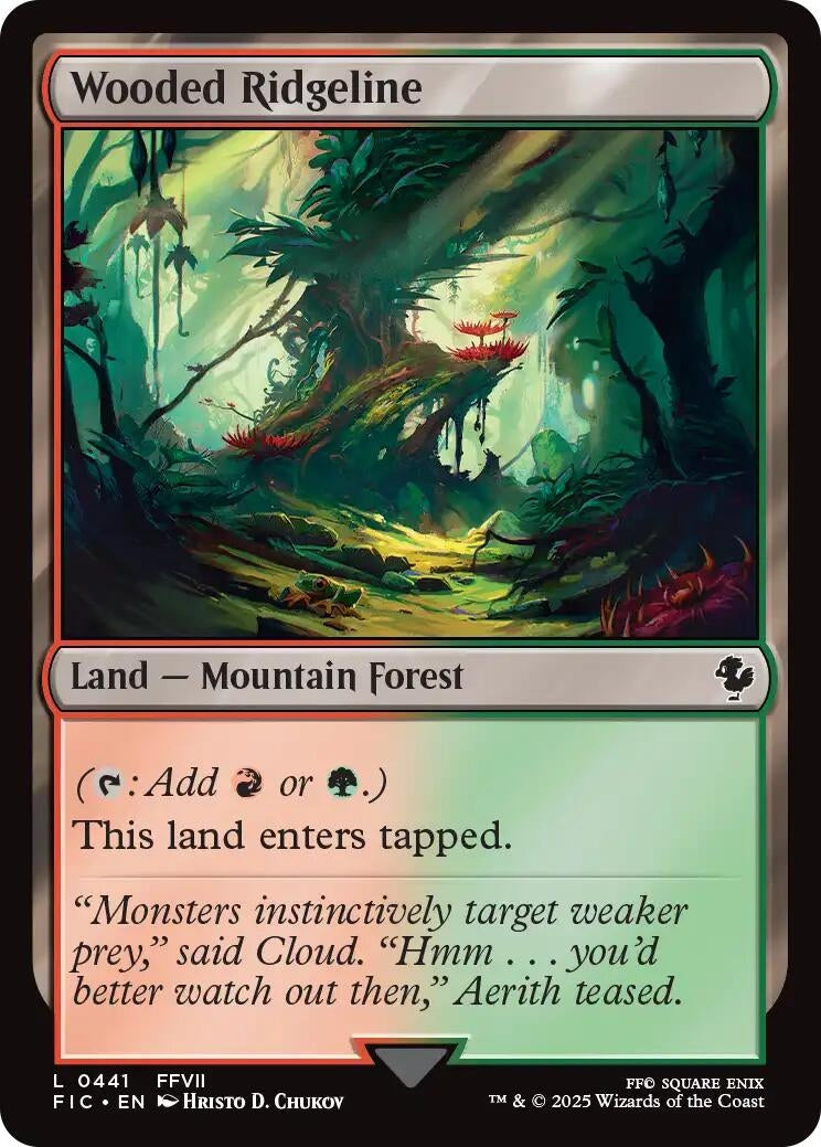 Image for Wooded Ridgeline (441) - Magic: The Gathering