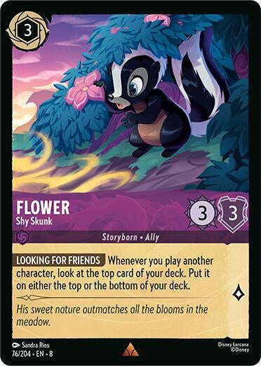 Flower - Shy Skunk (76/204) (Reign of Jafar)