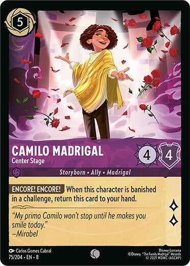 Camilo Madrigal - Center Stage (75/204) (Reign of Jafar)