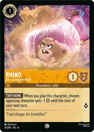 Rhino - One-Sixteenth Wolf (15/204) (Reign of Jafar)