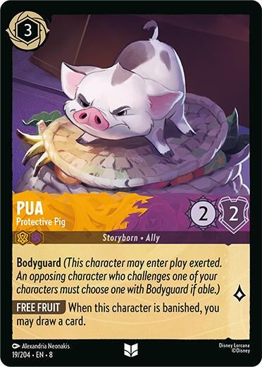 Pua - Protective Pig (19/204) (Reign of Jafar)