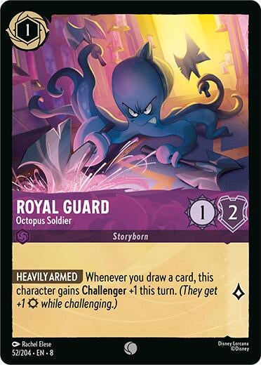 Royal Guard - Octopus Soldier (52/204) (Reign of Jafar)