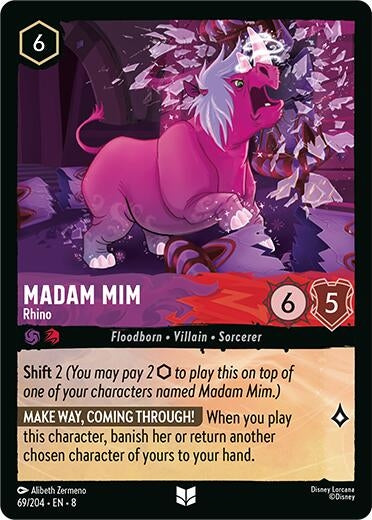 Madam Mim - Rhino (69/204) (Reign of Jafar)