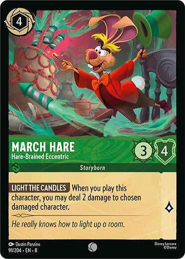 March Hare - Hare-Brained Eccentric (91/204) (Reign of Jafar)
