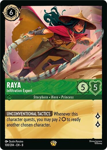 Raya - Infiltration Expert (100/204) (Reign of Jafar)