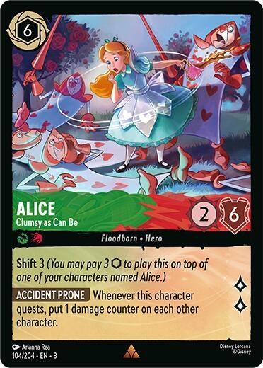 Alice - Clumsy as Can Be (104/204) (Reign of Jafar)