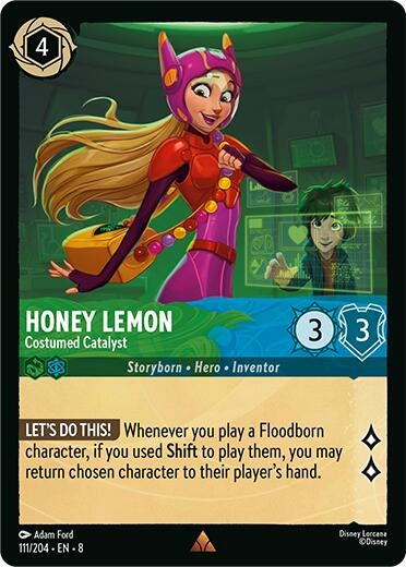 Honey Lemon - Costumed Catalyst (111/204) (Reign of Jafar)