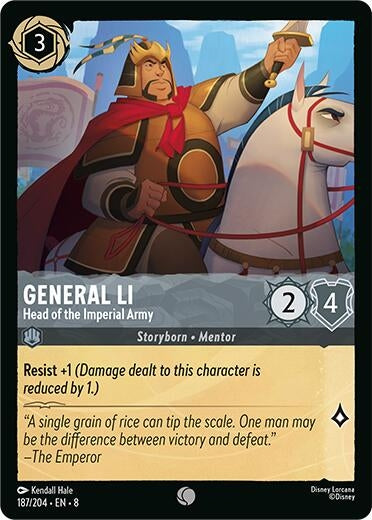 General Li - Head of the Imperial Army (187/204) (Reign of Jafar)