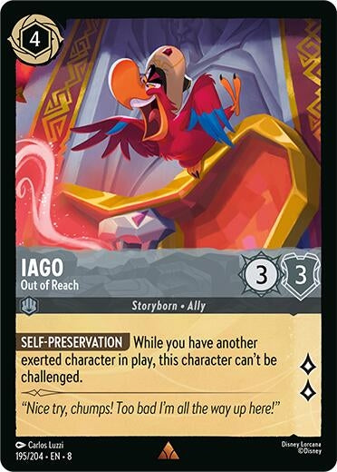 Iago - Out of Reach (195/204) (Reign of Jafar)